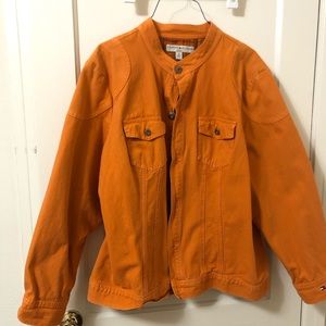Burnt orange Tommy Hilfiger Jean jacket